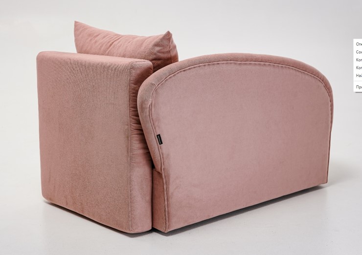 Диван-кровать правая Тедди розовый в Перми - изображение 8