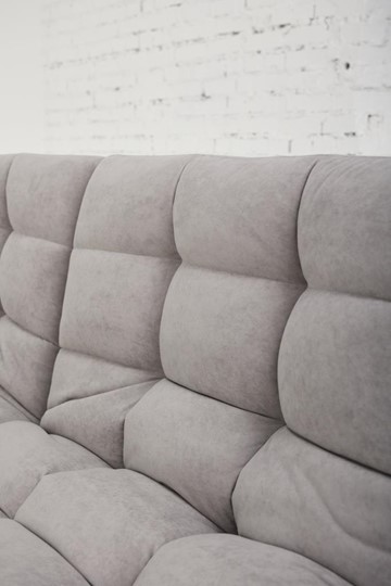 Прямой диван Абри, опора металл. велюр серый в Перми - изображение 24