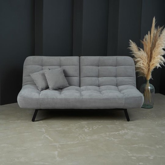 Прямой диван Абри, опора металл. велюр серый в Перми - изображение 26