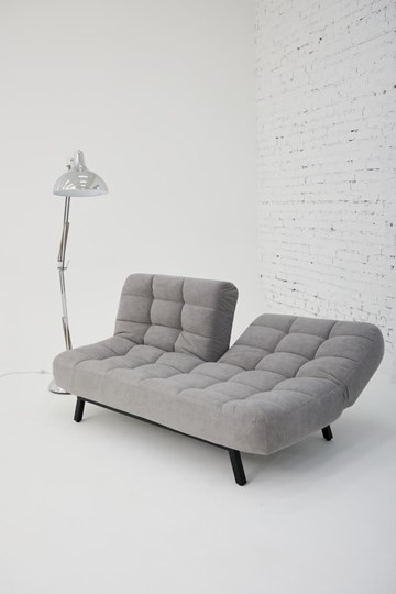 Прямой диван Абри, опора металл. велюр серый в Перми - изображение 16