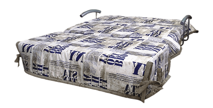 Прямой диван Аккордеон без боковин, спальное место 1200 в Березниках - изображение 1