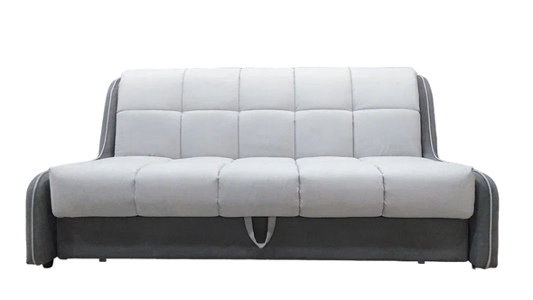 Прямой диван Аккордеон-Кант 1,55, полоска (НПБ) в Перми - изображение