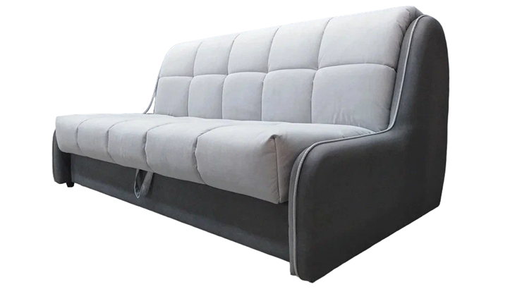 Прямой диван Аккордеон-Кант 1,55, полоска (ППУ) в Перми - изображение 1