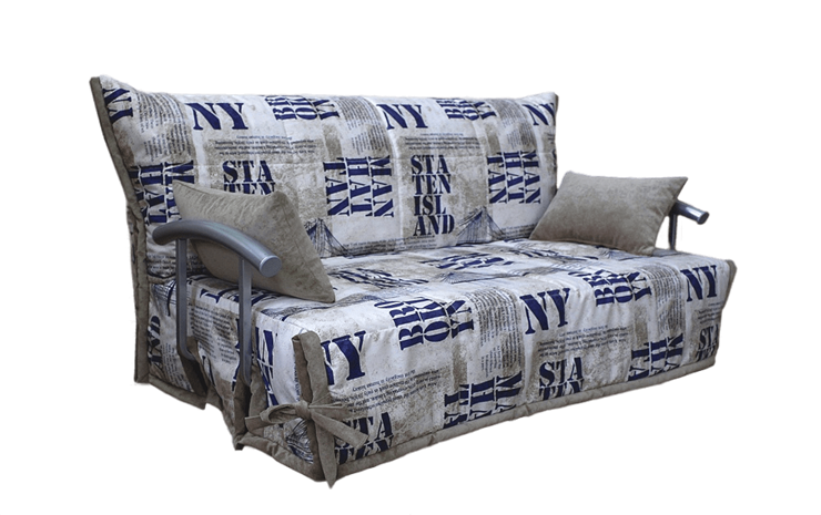 Прямой диван Аккордеон с боковинами, спальное место 1200 в Перми - изображение 2