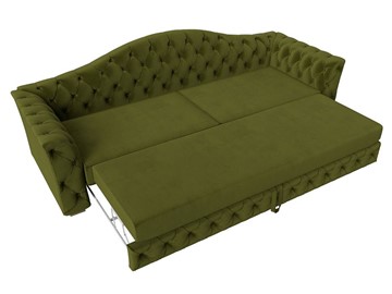 Прямой диван Артис, Зеленый (Микровельвет) в Перми - предосмотр 1