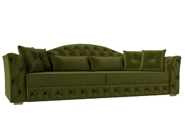 Прямой диван Артис, Зеленый (Микровельвет) в Перми - предосмотр