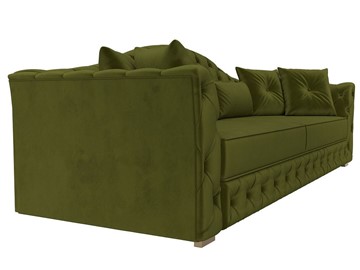 Прямой диван Артис, Зеленый (Микровельвет) в Перми - предосмотр 5