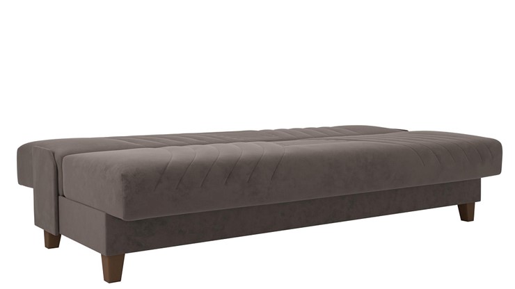 Прямой диван Бэлла, велюр тенерифе стоун в Перми - изображение 1