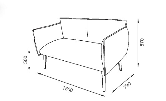 Прямой диван Брайтон 7 в Чайковском - изображение 2