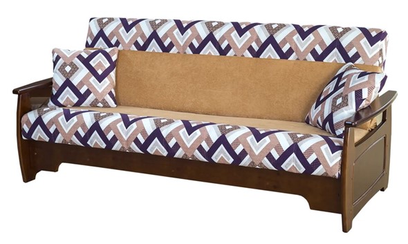Прямой диван Бриз 2100х860х910, Орех в Перми - изображение