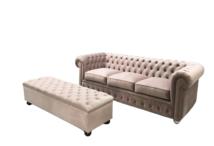 Прямой диван Честер 3М (седафлекс) в Перми - изображение 5