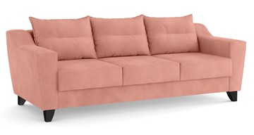 Прямой диван Элиот, велюр аватар розовый 305 в Перми