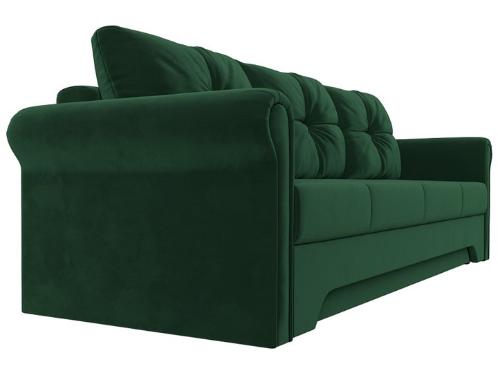 Прямой диван Европа боннель, Зеленый (Велюр) в Перми - изображение 6