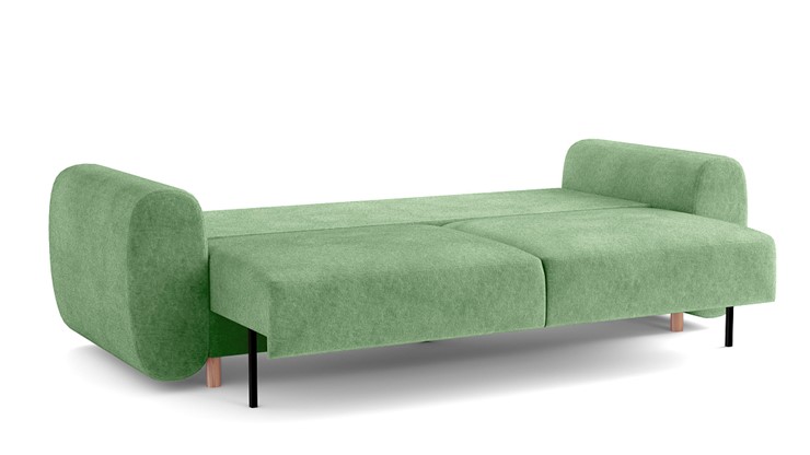 Прямой диван Фабио, велюр киото олива в Кунгуре - изображение 1