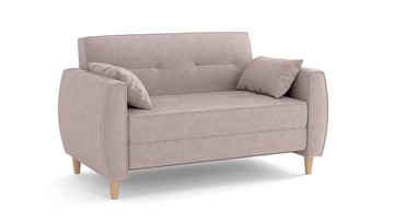 Прямой диван Хэппи, велюр велутто пастельно-розовый 11 в Перми - предосмотр