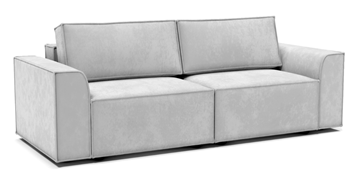 Прямой диван Лофт БЛ1-БП1 (НПБ/Еврокнижка) в Перми - предосмотр 1