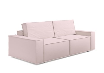 Прямой диван Loft, Тедди розовый в Перми
