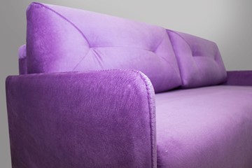 Прямой диван фиолетовый  Лондон 2120х1120 в Перми - предосмотр 4