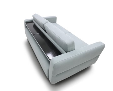 Прямой диван Марко ППУ дельфин  215х123 м6,1+м10,1+м6,1 узкие подлокотники в Перми - предосмотр 1