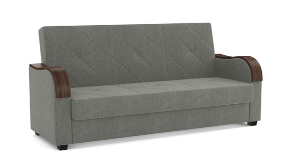 Прямой диван Марракеш, жаккард тесла серый в Перми - изображение