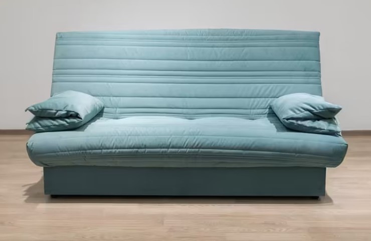 Прямой диван Матильда new, new newtone aqua blue в Перми - изображение 3