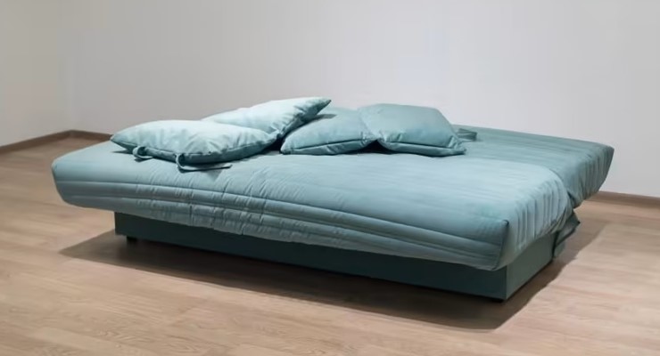 Прямой диван Матильда new, new newtone aqua blue в Перми - изображение 7