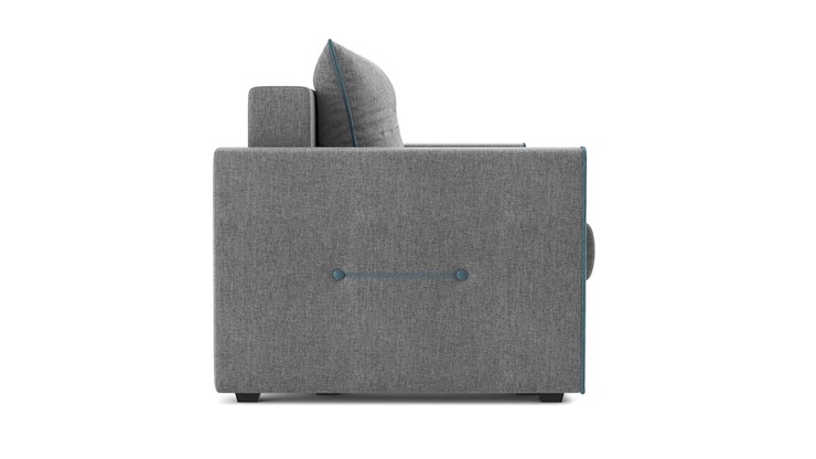 Прямой диван Оригами, жаккард тесла серый / жаккард тесла деним в Перми - изображение 3