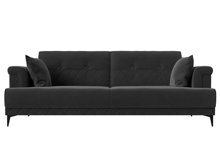 Прямой диван Орлеан, Серый (велюр) в Перми - изображение 4