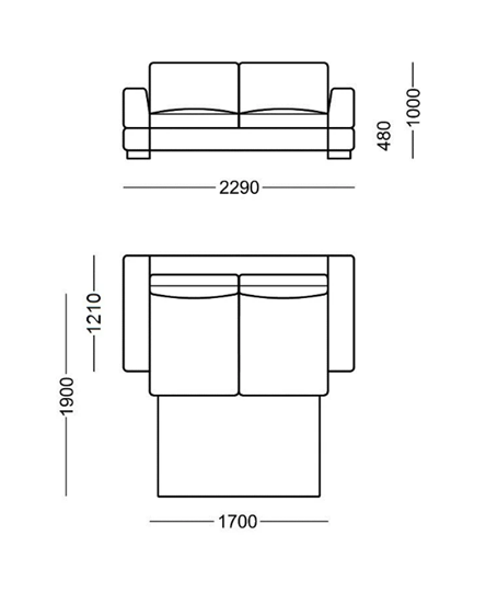 Прямой диван Поло в Чайковском - изображение 6