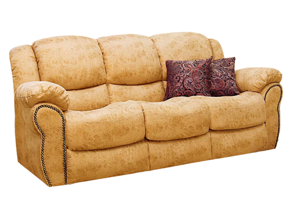 Прямой диван Рональд БД, 2 реклайнера в Перми - изображение