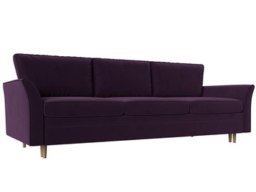 Прямой диван София, Фиолетовый (Велюр) в Перми