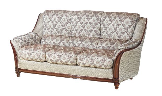 Прямой диван трехместный Женева (Миксотойл) в Перми - изображение 1