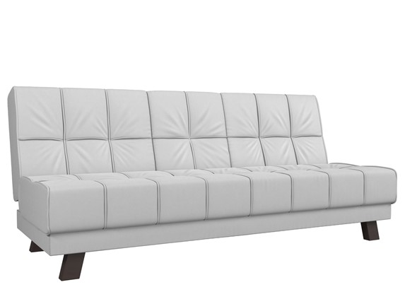 Прямой диван Винсент, Белый (экокожа) в Перми - изображение