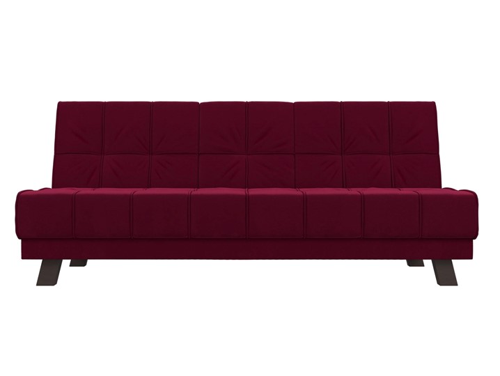 Прямой диван Винсент, Бордовый (микровельвет) в Перми - изображение 3