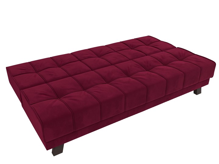 Прямой диван Винсент, Бордовый (микровельвет) в Перми - изображение 8