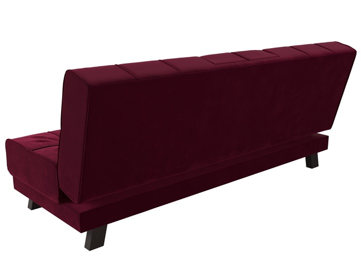 Прямой диван Винсент, Бордовый (микровельвет) в Перми - изображение 9