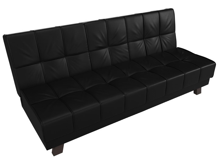 Прямой диван Винсент, Черный (экокожа) в Перми - изображение 6