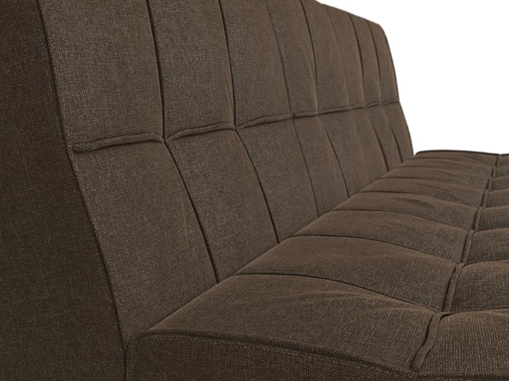 Прямой диван Винсент, Коричневый (рогожка) в Перми - изображение 5