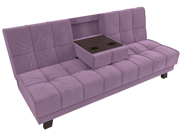 Прямой диван Винсент, Сиреневый (микровельвет) в Перми - изображение 7
