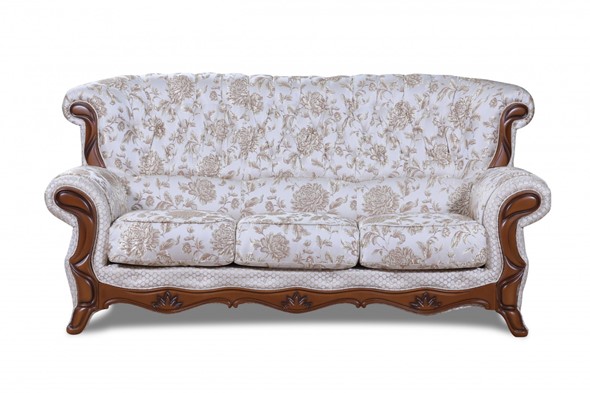Прямой диван Барокко, ДБ3 в Перми - изображение