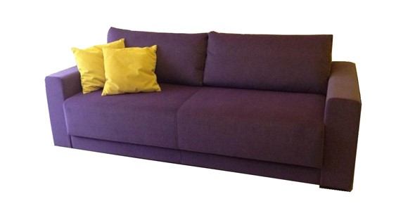 Прямой диван Тридэ МД, с полками в Перми - изображение