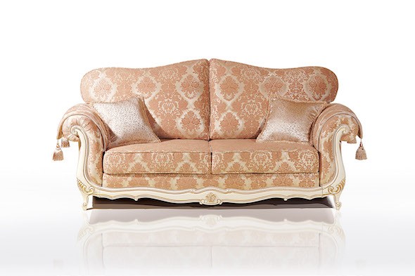 Прямой диван Лондон двухместный, механизм "Выкатной 140" в Перми - изображение