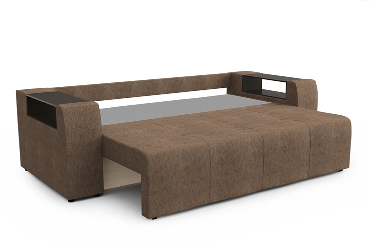 Прямой диван Версаль 3Т СК, Сноу броу+савана латте в Перми - изображение 3