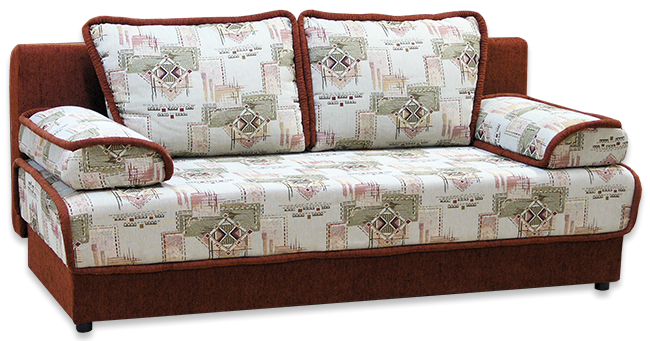Прямой диван Лора Юность 12 БД в Соликамске - изображение 1