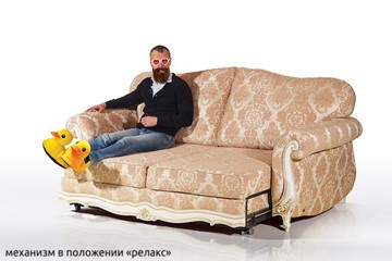Прямой диван Лондон трехместный, механизм "Выкатной 160" в Перми - предосмотр 8
