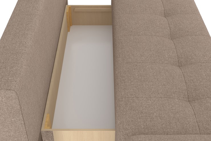 Прямой диван Милан - 1 СК, Шерлок 932 в Перми - изображение 3