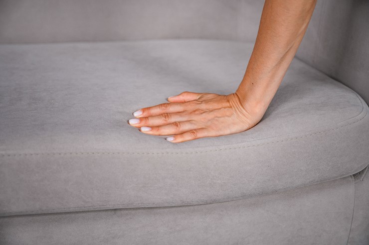 Комплект мебели Брамс  цвет бежевый диван 2Д + кресло в Перми - изображение 3