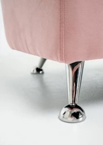 Комплект мебели Брамс  цвет розовый диван 2Д + кресло в Перми - предосмотр 5
