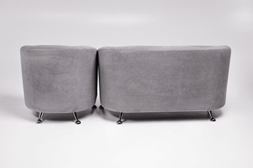 Комплект мебели Брамс  цвет серый диван 2Д + кресло в Перми - предосмотр 2