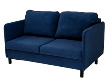 Комплект мебели диван + кресло-кровать Бэст синий в Перми - предосмотр 3